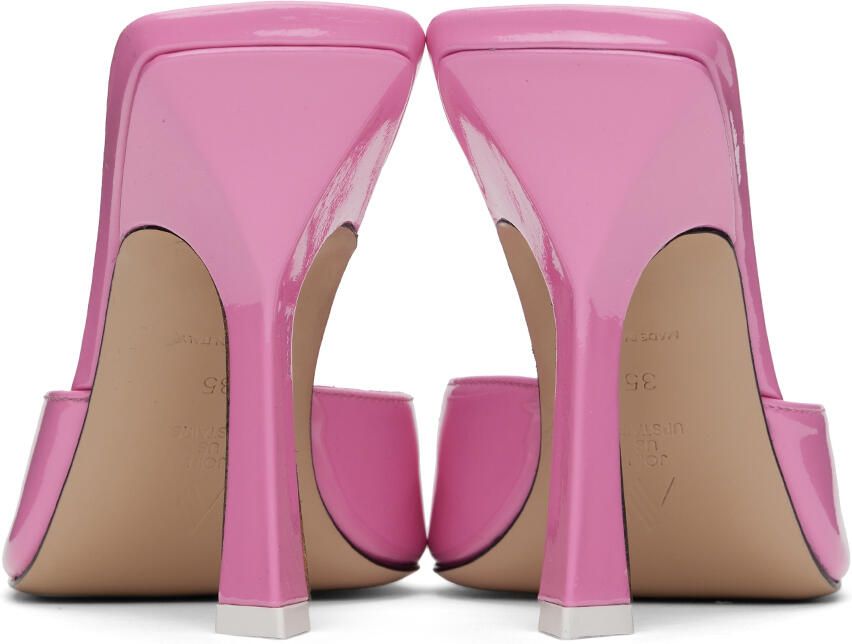 The Attico Pink Anais Heeled Sandals