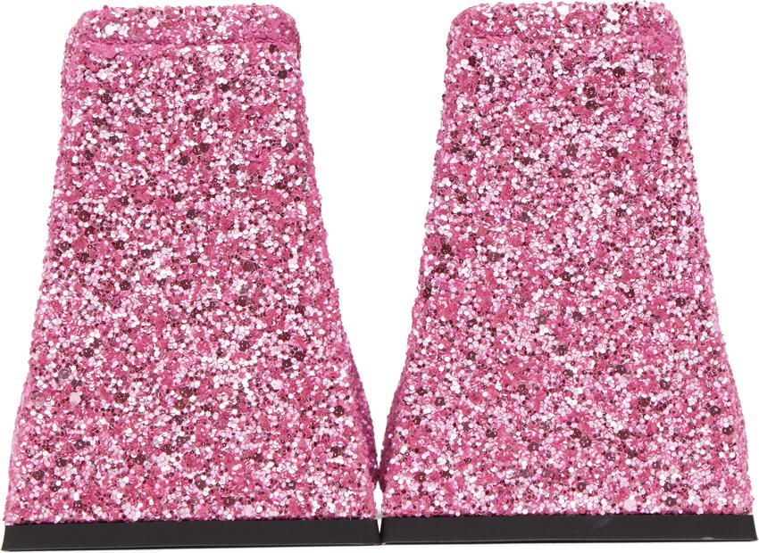 The Attico Pink Devon Mules