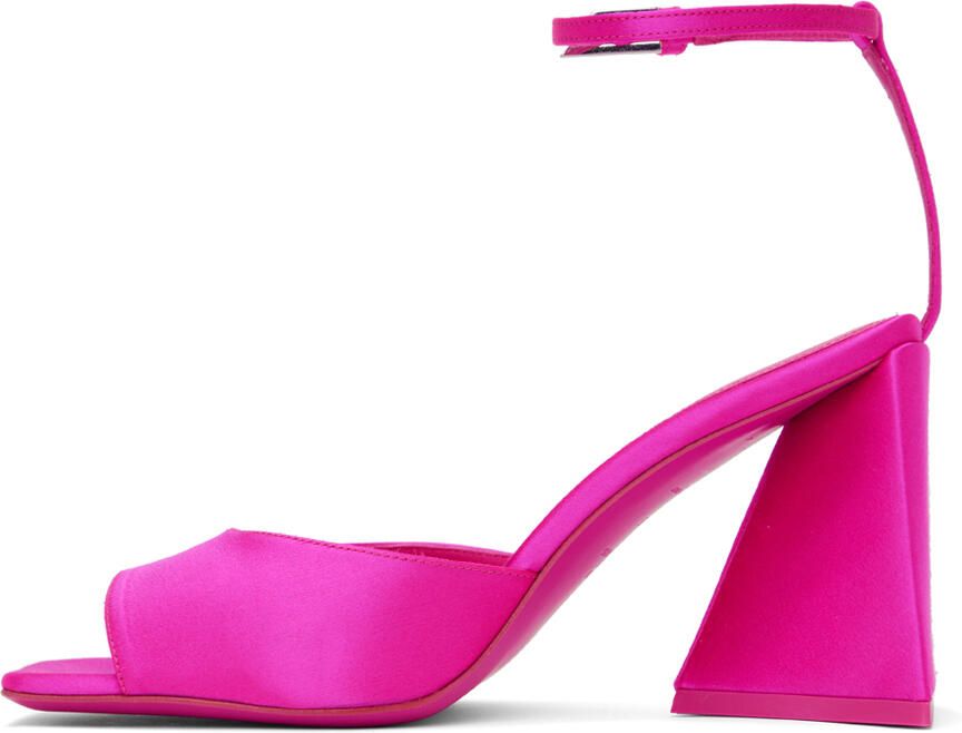 The Attico Pink Piper Heeled Sandals - Picture 2