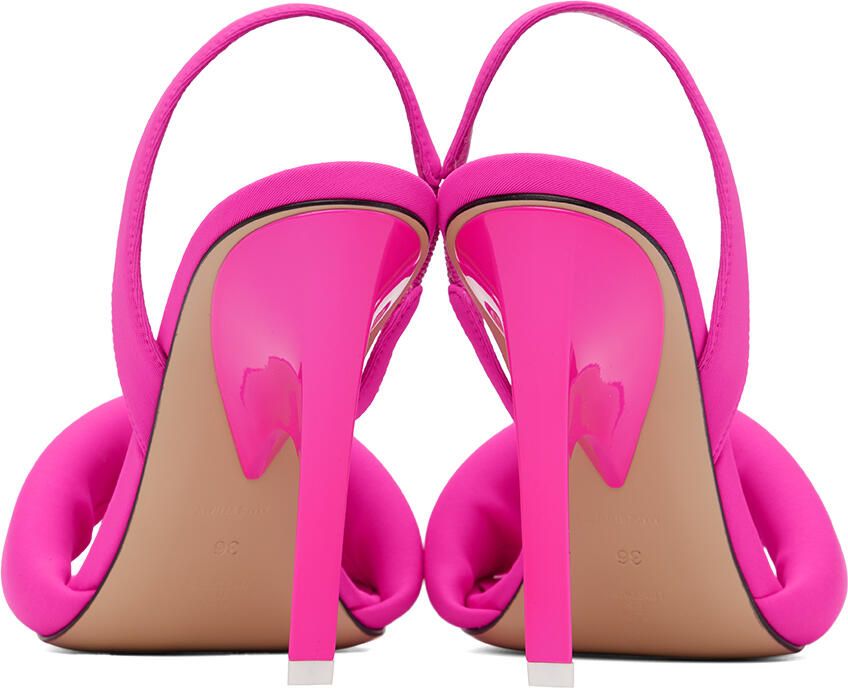 The Attico Pink Rem Heeled Sandals