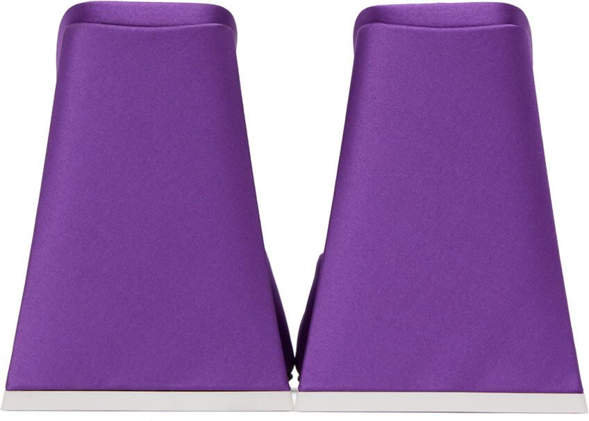 The Attico Purple Devon Mules