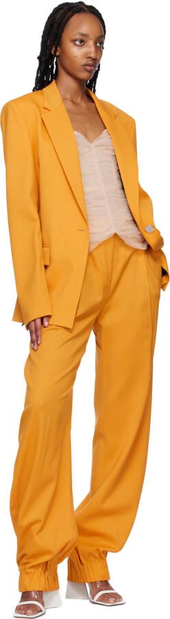 The Attico White Isa Heeled Sandals - Picture 8