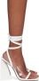 The Attico White Isa Heeled Sandals - Thumbnail 1