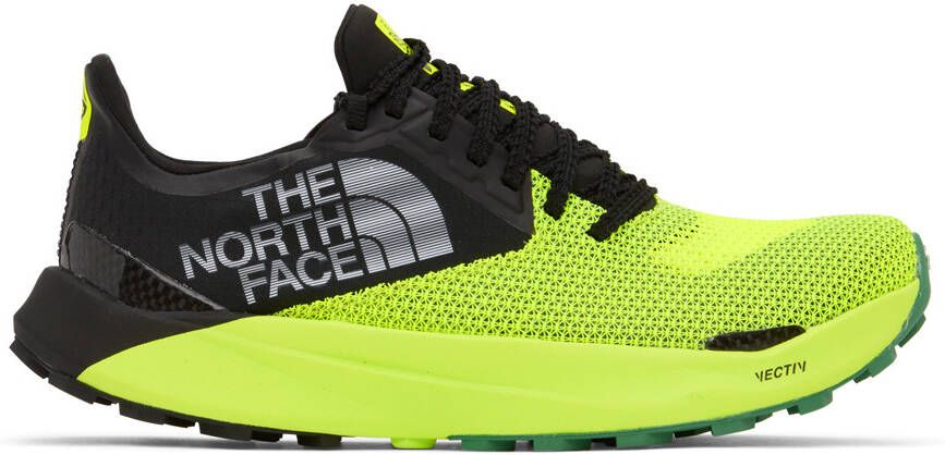 The North Face Black & Yellow Summit Series Vectiv Pro Sneakers