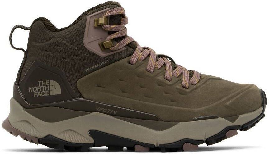 The North Face Brown Exploris Mid Sneakers