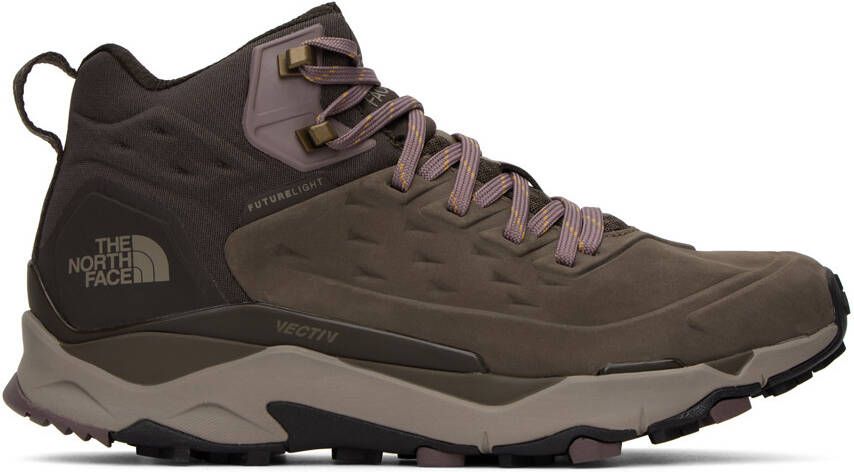 The North Face Gray Exploris Mid Sneakers