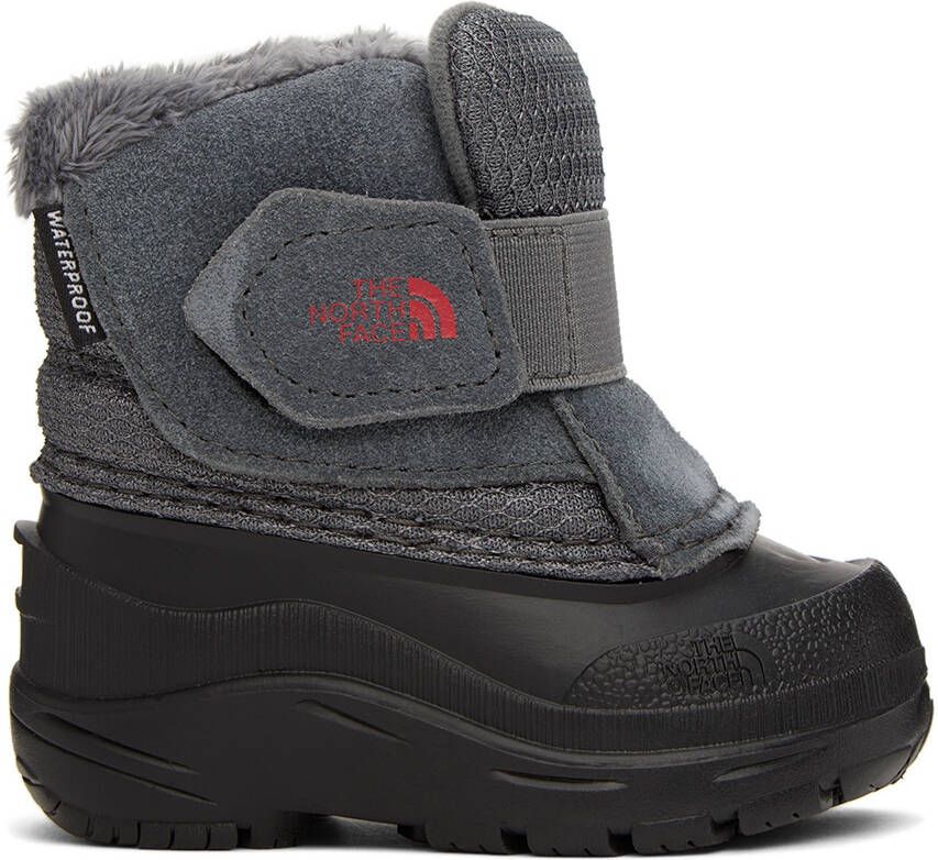 The North Face Kids Baby Gray Alpenglow II Boots