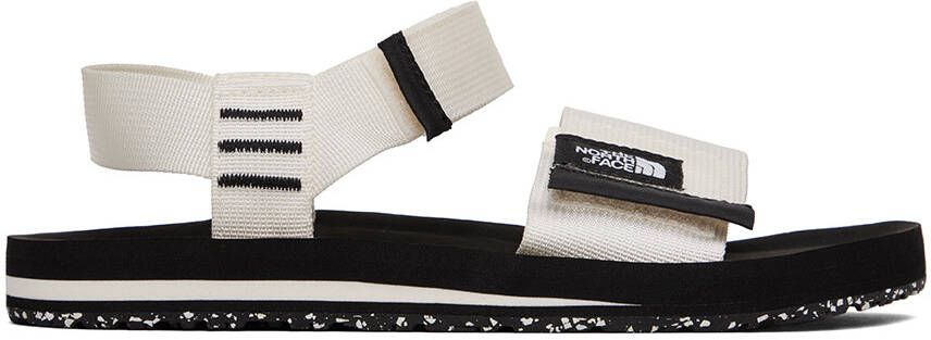 The North Face Off-White & Black Skeena Sandals