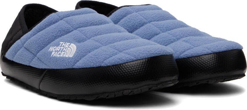 The North Face Blue & Black ThermoBall Traction V Denali Mules - Picture 2