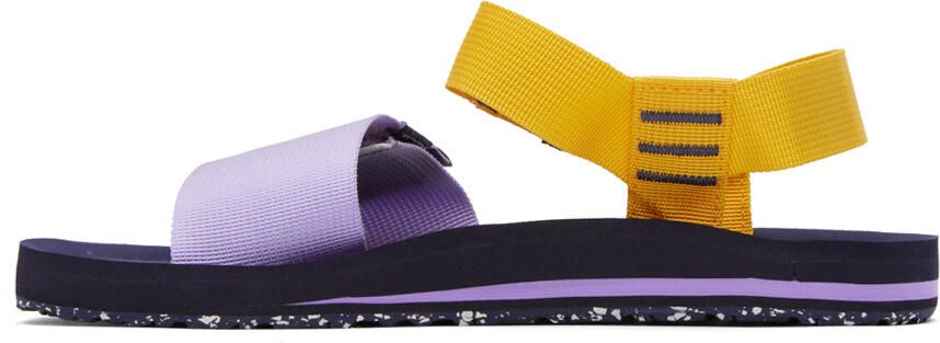 The North Face Blue & Yellow Skeena Sandals - Picture 3
