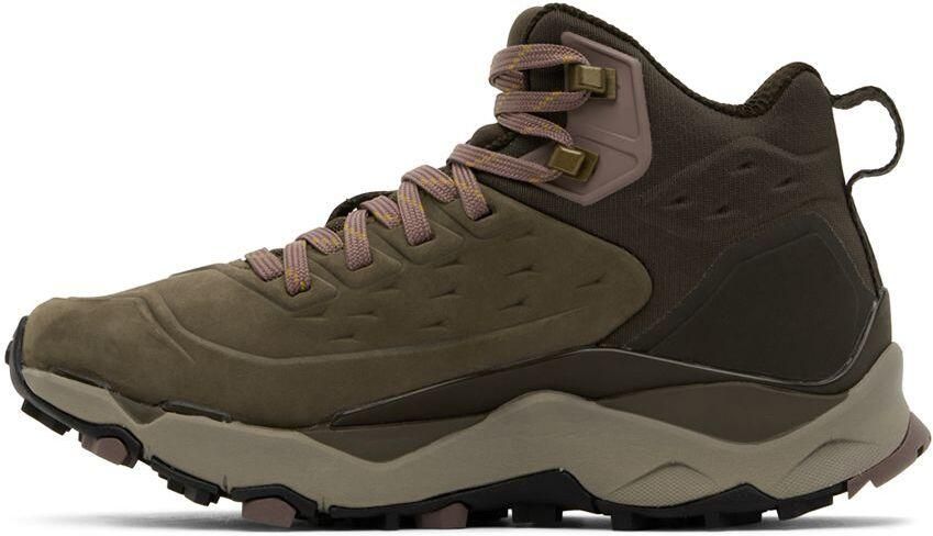 The North Face Brown Exploris Mid Sneakers - Picture 3