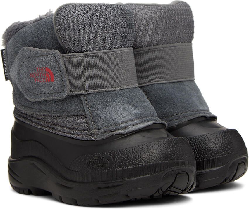 The North Face Kids Baby Gray Alpenglow II Boots - Picture 3
