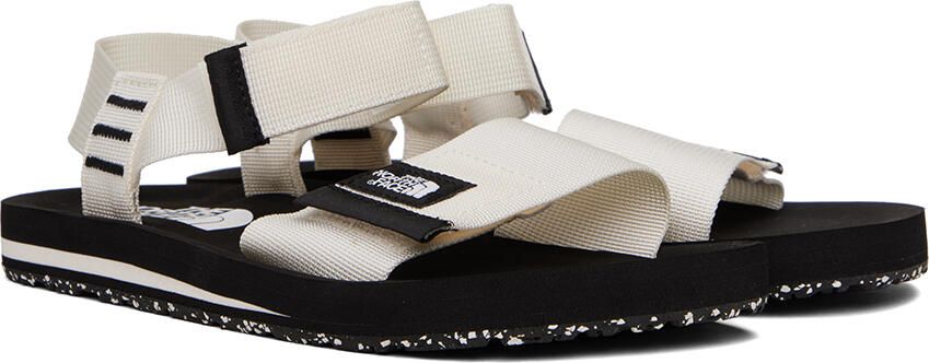 The North Face Off-White & Black Skeena Sandals - Picture 2