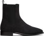 The Row Black Grunge Chelsea Boots - Thumbnail 1