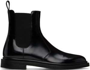 The Row Black Ranger Chelsea Boots