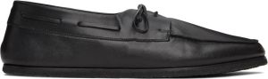 The Row Black Sailor Loafers