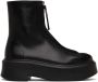 The Row Black Zipped Boot I Ankle Boots - Thumbnail 1
