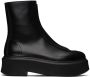 The Row Black Zipped I Ankle Boots - Thumbnail 1