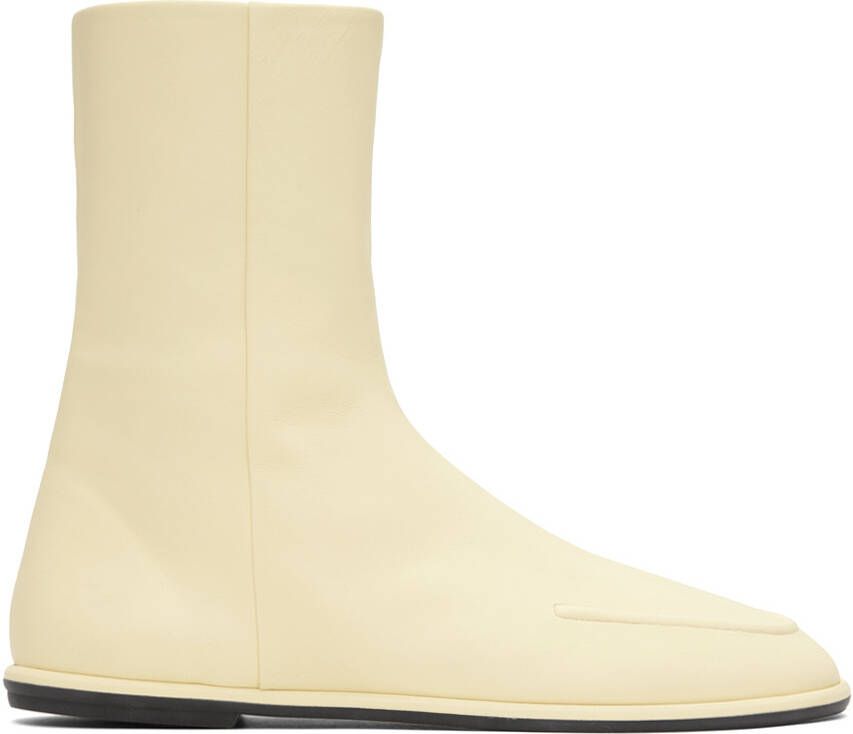 The Row Off-White Canal Boots