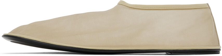 The Row Beige Sock Slippers - Picture 3