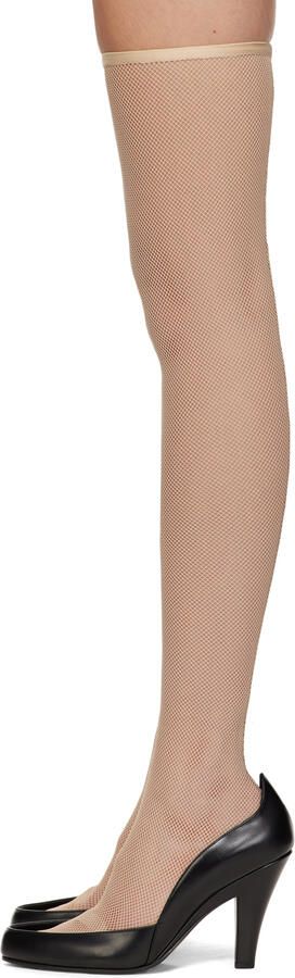 The Row Black & Beige Sock Pump Heels - Picture 3