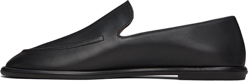 The Row Black Canal Loafers - Picture 2