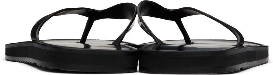 The Row Black City Sandals - Picture 5