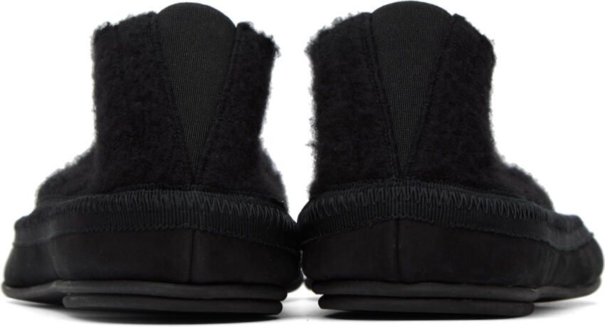 The Row Black Fairy Loafers