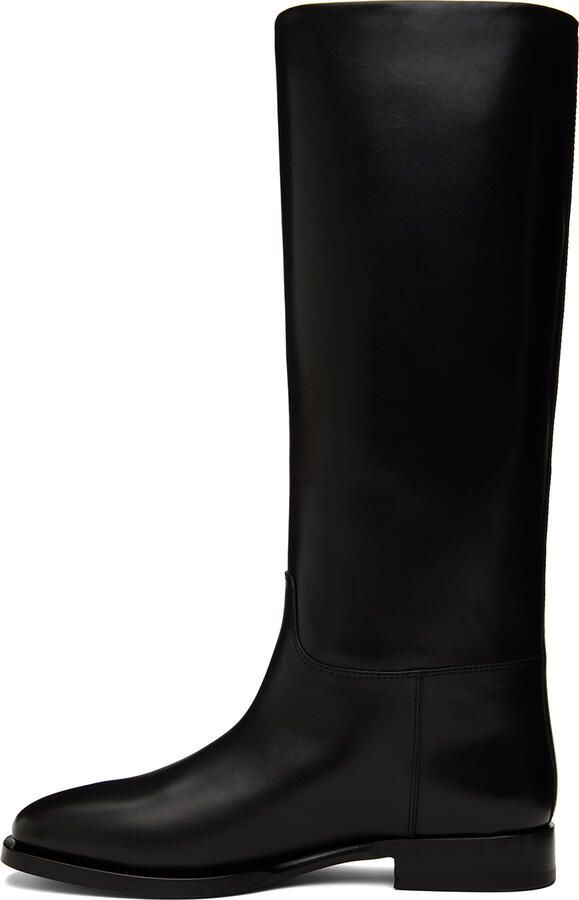 The Row Black Grunge Boots