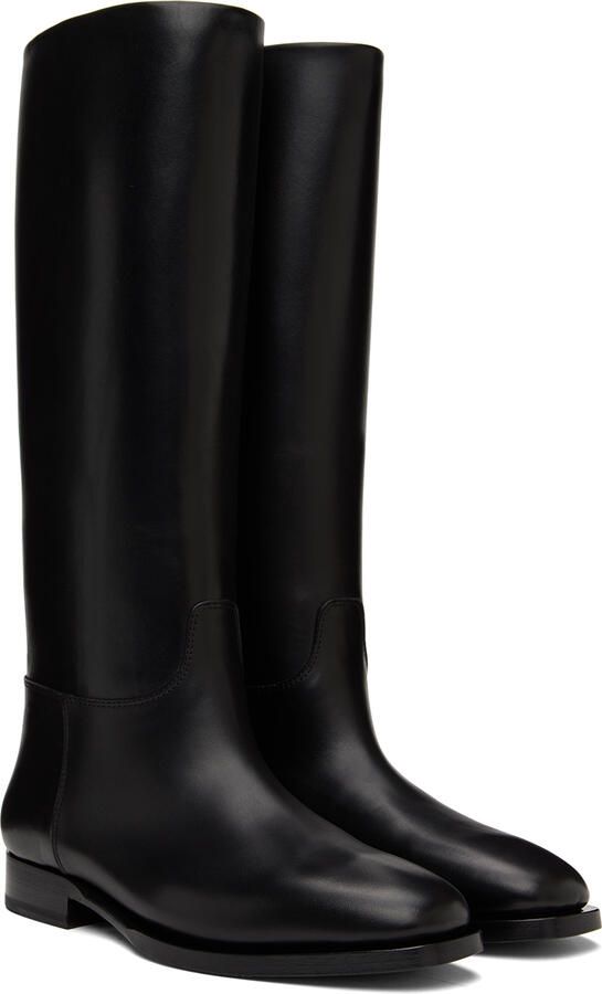 The Row Black Grunge Boots - Picture 2