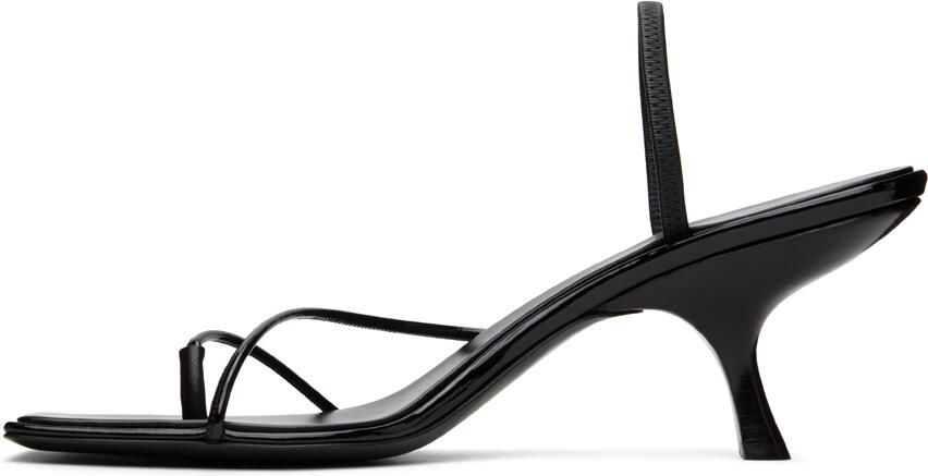 The Row Black Rai Sandals - Picture 3