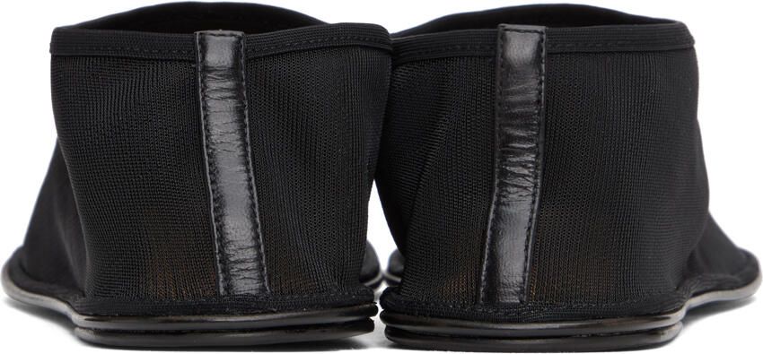 The Row Black Sock Loafers