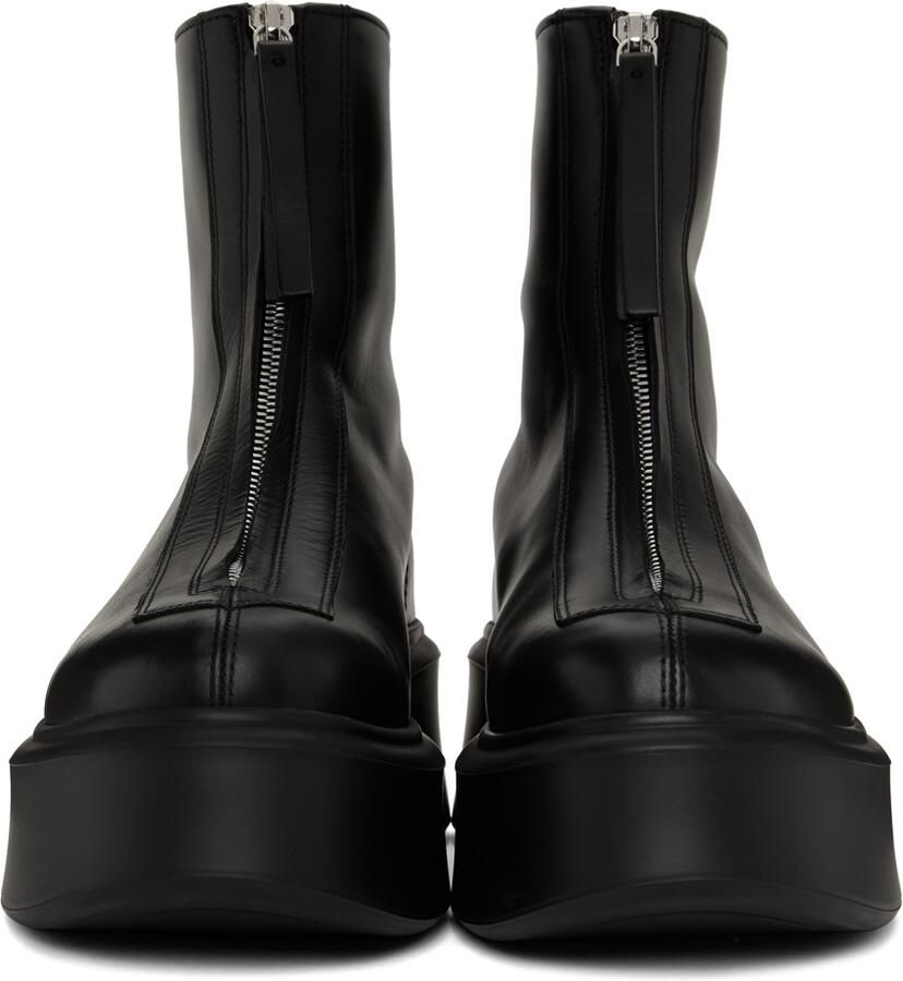 The Row Black Zipped 1 Boots