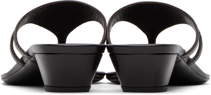 The Row Brown Graphic Sandals - Picture 5