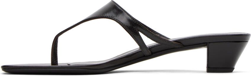 The Row Brown Graphic Sandals - Picture 4