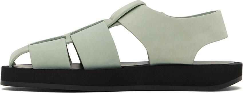 The Row Kids Gray Fisherman Sandals - Picture 3