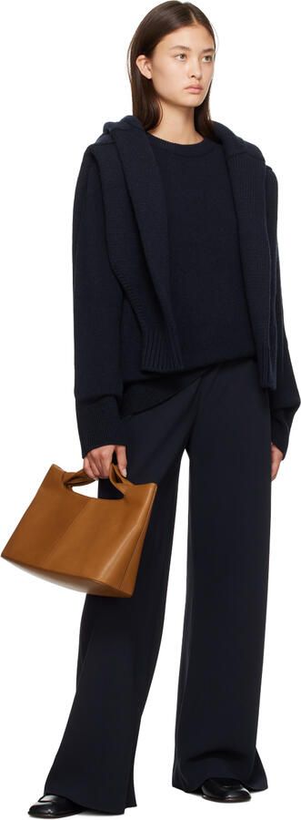 The Row Navy Mensy Loafers - Picture 3