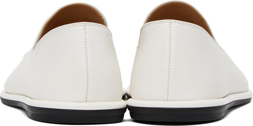 The Row Off-White Canal Loafers