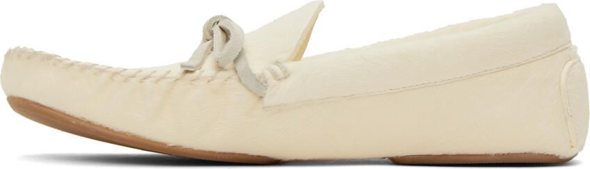 The Row Off-White Lucca Loafers - Picture 3