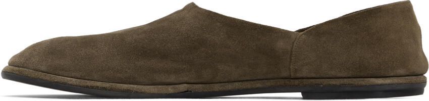 The Row Taupe Canal Loafers - Picture 4