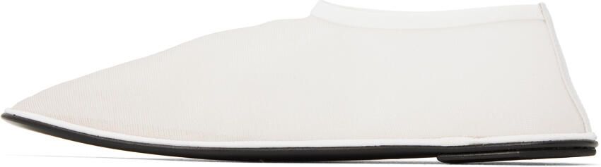 The Row White Sock Slippers - Picture 4