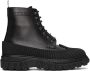 Thom Browne Black Longwing Duck Lace-Up Boots - Thumbnail 1