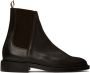 Thom Browne Brown Classic Chelsea Boots - Thumbnail 1
