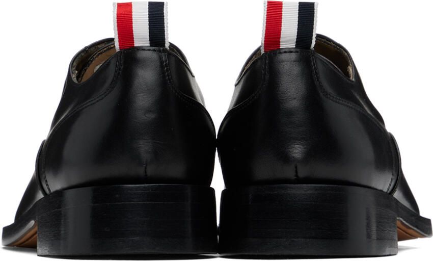Thom Browne Black Cap Toe Oxfords