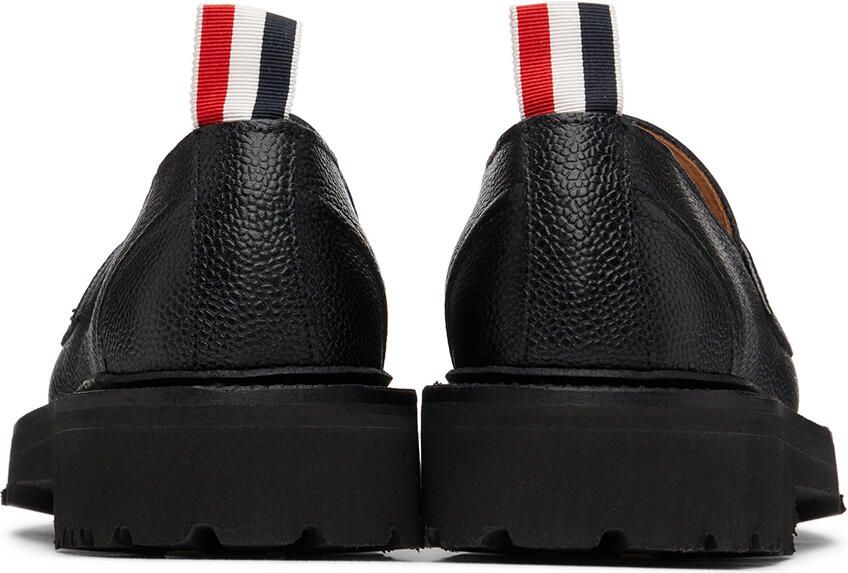 Thom Browne Black Classic Penny Loafers - Picture 2
