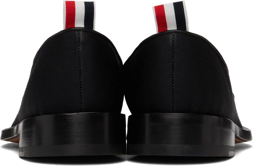 Thom Browne Black Varsity Penny Loafers