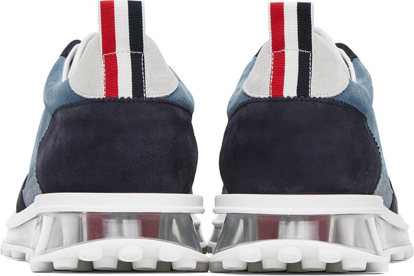 Thom Browne Blue Tech Runner Sneakers