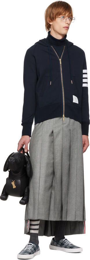 Thom Browne Gray Heritage Sneakers - Picture 3