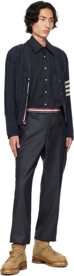 Thom Browne Tan Hiking Boots - Picture 4