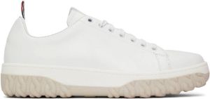 Thom Browne White Court Sneakers